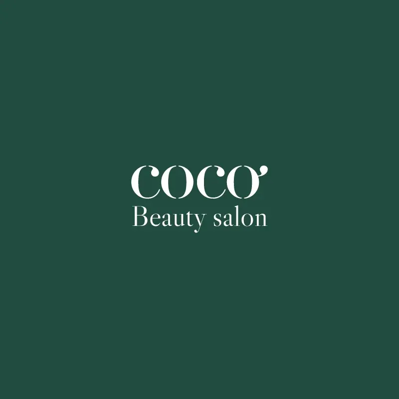 طراحی لوگوی سالن زیبایی کوکو