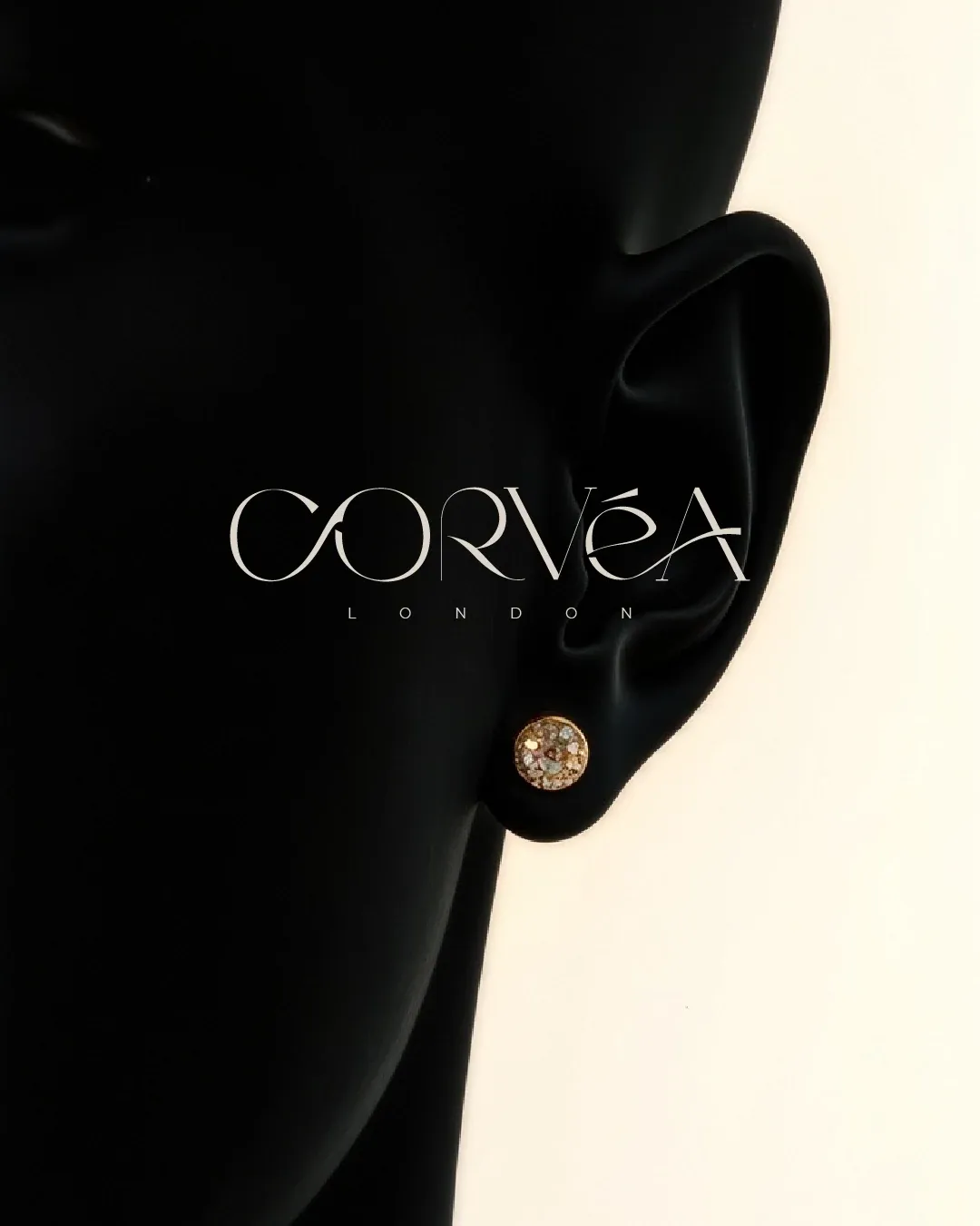 طراحی لوگو و هویت بصری برند طلای Corvéa